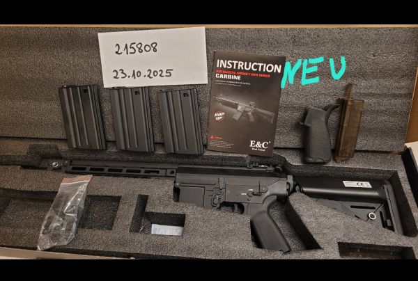 NEU E&C EC25 MCC -GEN.4- S-AEG mit Begadi CORE EFCS mit Tuning Rechnung und OVP