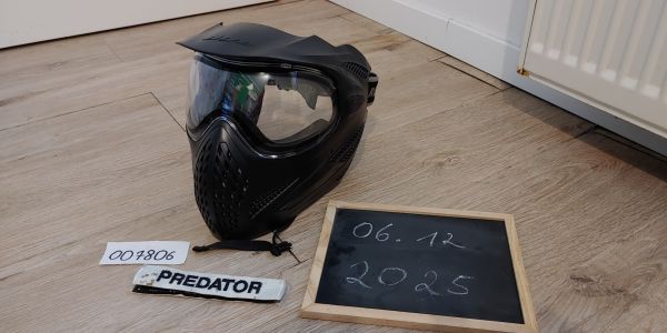 Vollschutzmaske schwarz