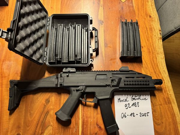 ASG CZ Scorpion Evo 3A1 Neuwertig + OVP + 7 Magazine