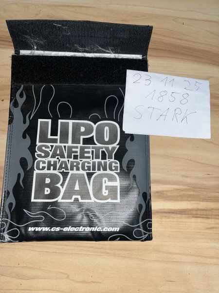 Lipo bag Feuerfestetasche Akku
