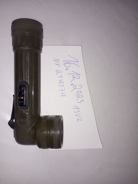 Originale Wasserdichte bundeswehrlampe