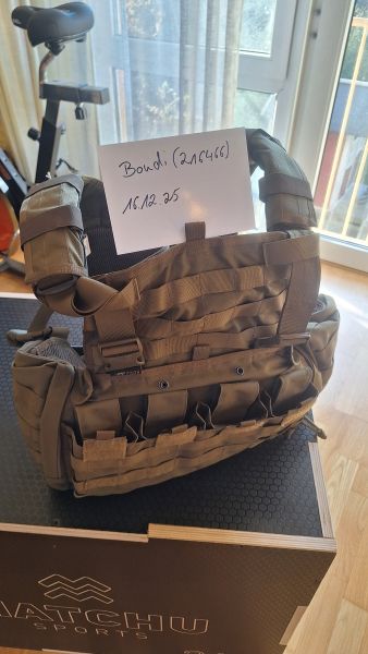 Tasmanien Tiger Chestrig mit Rückenteil