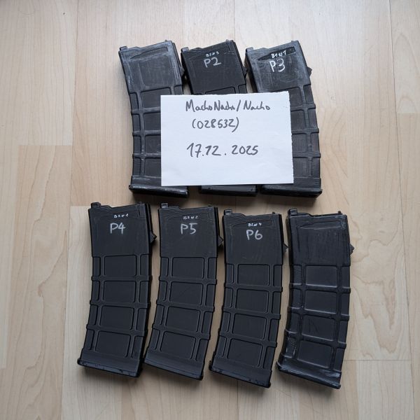 WE G36 PMAG Magazine (einzigartig!) x7