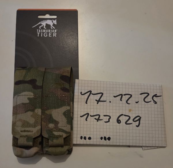 TT DBL Pistol Mag Pouch MKIII Multicam