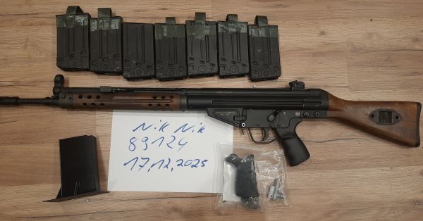 Begadi G3 M41 Schwaben Arms in Holzoptik
