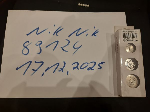 Begadi Silverline CNC Gearset