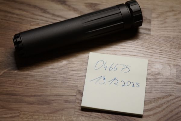 Action Army FDE DDW CNC Aluminium Schalldämpfer 14mm