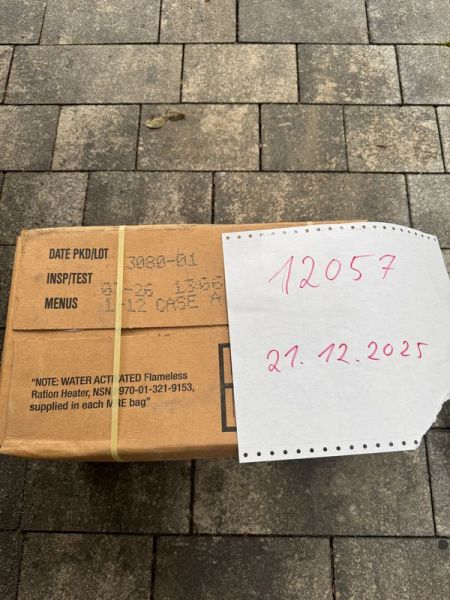 US ARMY MRE Verpflegung