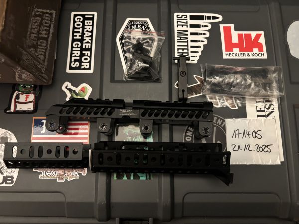 Ak74M oder AKM Zenitco Handguard Kit repro VFC/GHK 