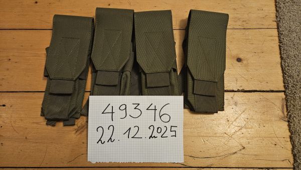 AK / RPK Magazintaschen 4x oliv Molle PALS