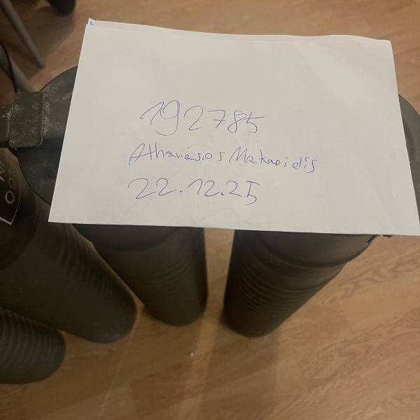 10.5 cm Kan Behälter Schweizer Militär militaria