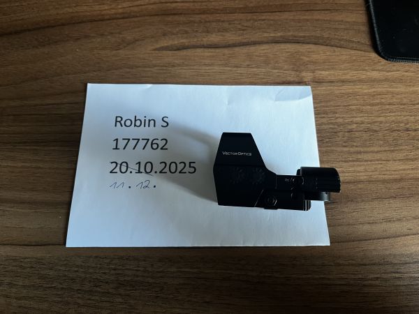 Vector Optics Omega Red Dot, mehrere Absehen grün/rot 