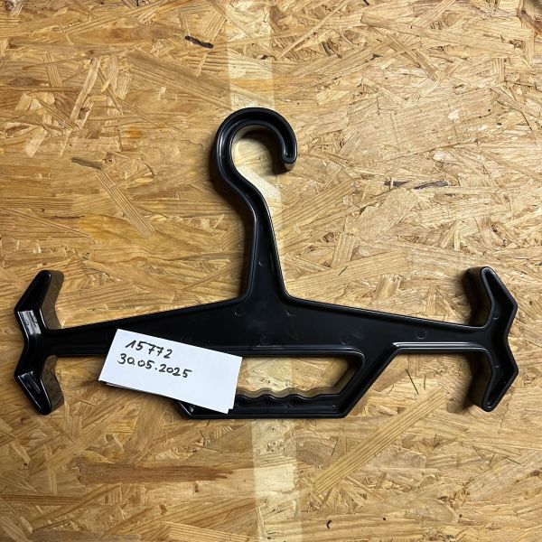 schwerlast Kleiderbügel schwarz (bis 60 KG) für Plattenträger / Chestrig / ...
