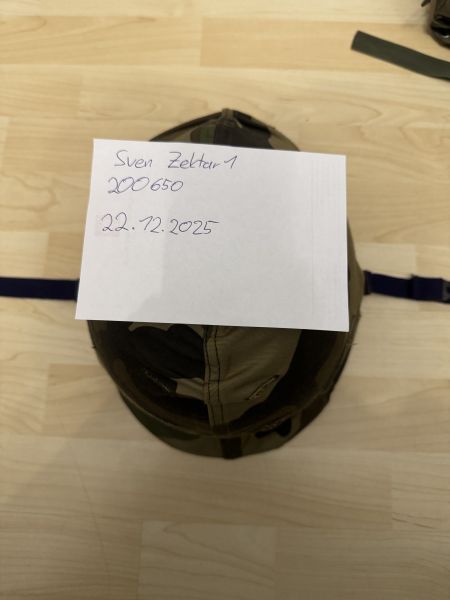 	US Helm M1 mit Innenhelm u. Tarnbezug