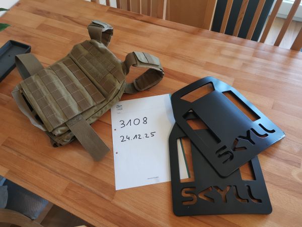 Tasmanian Tiger Plate Carrier MK III mit Trainingsplatten