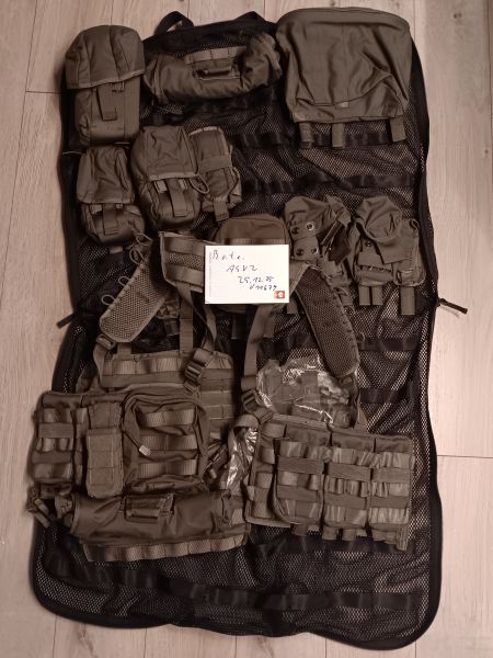 Kampfmittelweste, (Schweden) STRIDSVÄST 12, steingrau