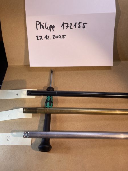 Inner Barrel, PDI, Messing & Alu