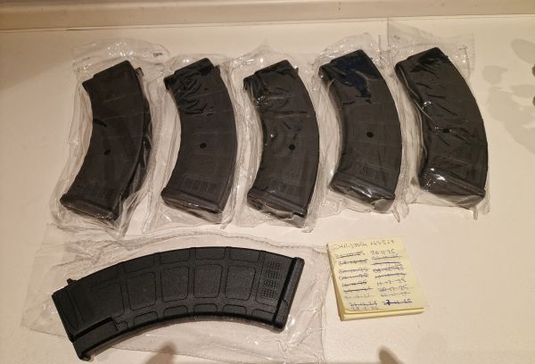 Cyma AK Midcaps 150rds AK Pmag Midcaps 6x