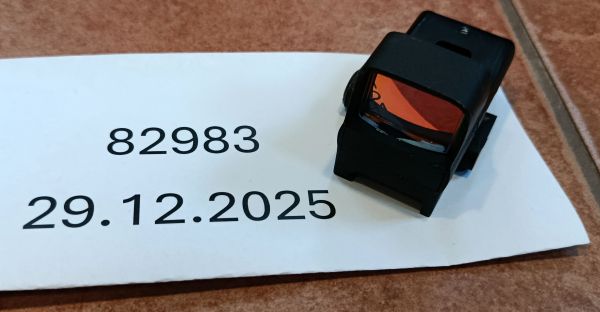 Rotpunktvisier RedDot für Rail