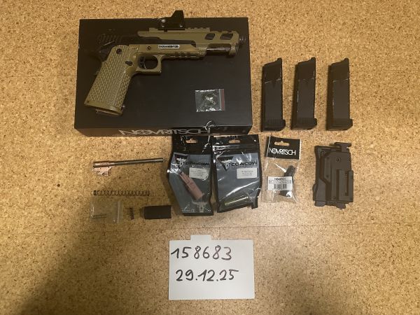 Novritsch SSP 5 mit Zubehör, lackiert