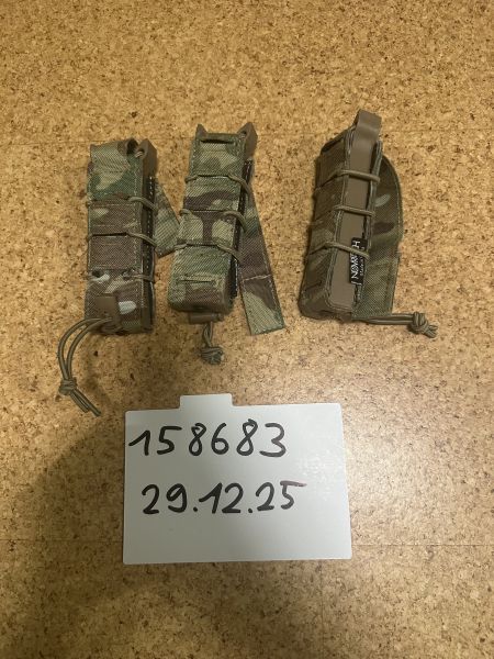 Novritsch Magazinetasche Pistole, schwarz und Multicam