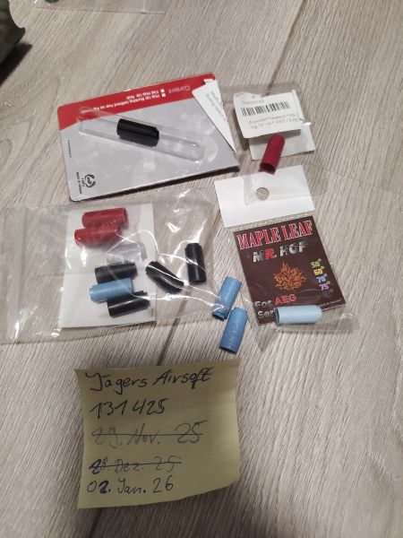 SHP7, MAG7, FLY7, Poseidon Pegasus, Modify Baton, Madbull Shark, TNT T und TR, Maple Leaf MR Silicon/Standard