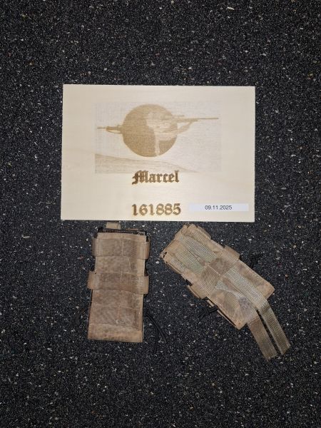 Zentauron Schnellzieh Magazintaschen sandfarbe