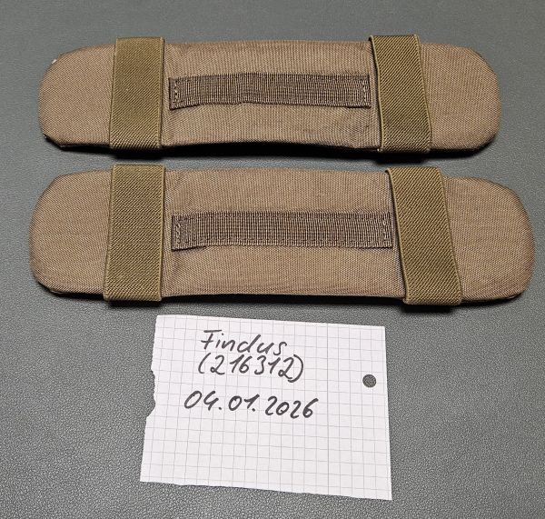 Plattenträger Schulter Polster - Coyote