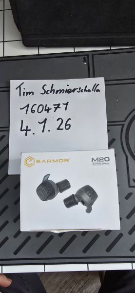 EARMOR - M20 ELEKTRONISCHE OHRSTÖPSEL