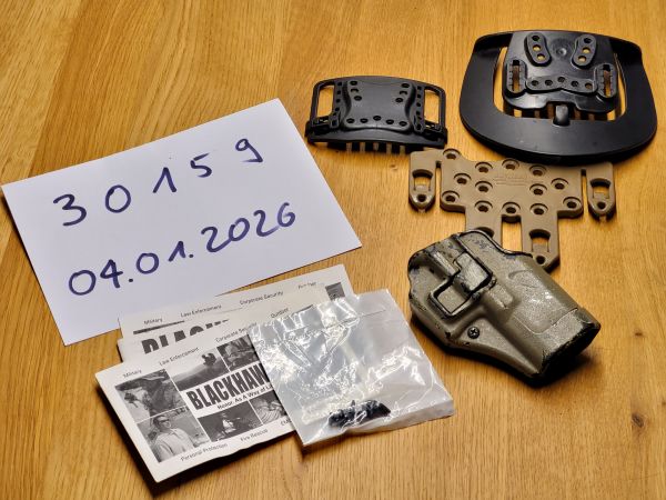 Blackhawk CQC G19 Serpa Holster + Molle-Plattform