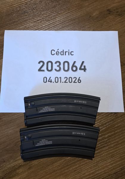 VFC/Umarex 120BBs MAGs für M4/HK416