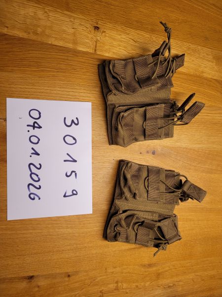 Claw Gear Doppelmagazintaschen Coyote Brown