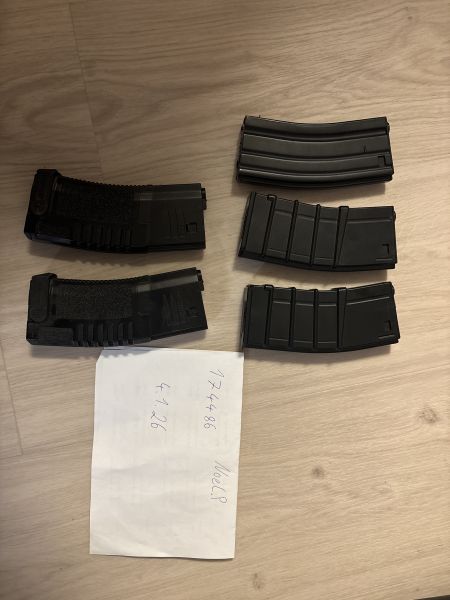 M4 Magazine – 2× Mid-Cap & 3× High-Cap