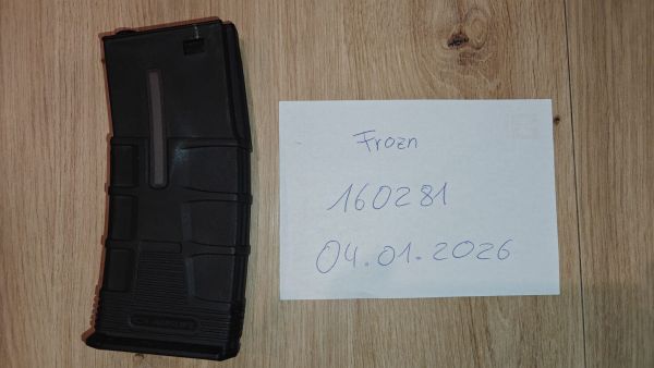 ICS M4 / M16 TMAG Polymer-Magazin Hi-Cap 450 Schuss schwarz
