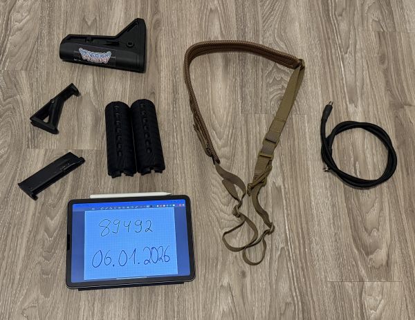 Diverses Zubehör - Angle Foregrip, Handguard, uvm.