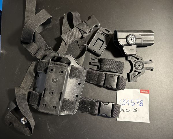 Holster-Set (Beinplatte, Gürtelaufnahme & Paddle) - Modular