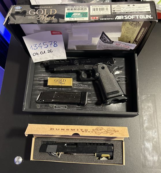 Tokyo Marui Hi-Capa 5.1 Gold Match – High-End SpeedQB Build (STI Setup)