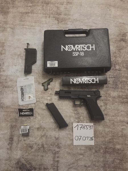 Novritsch SSP18 TDC inklusive Zubehör  Neuwertig! 