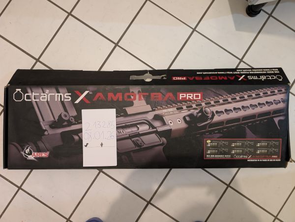 Ares Octarms Amoeba Pro M4 KM 005 Key Mod AEG mit EFCS Vollmetall