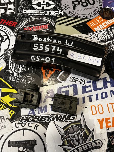 VFC MP7 FlipUp Sights / Kimme Korn