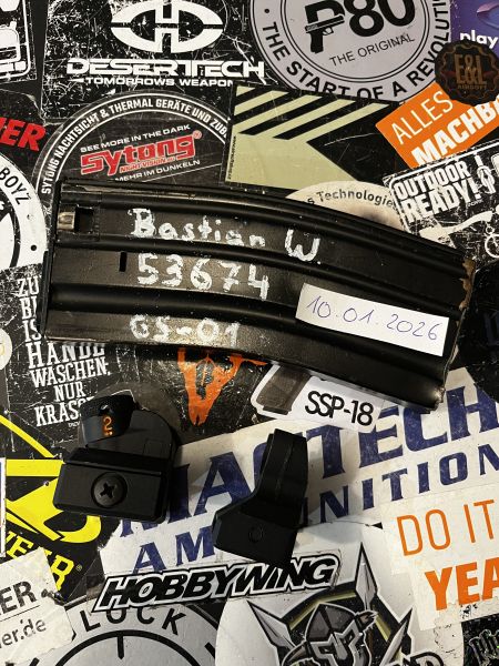 VFC HK416 HK417 Visierung / Trommelvisier und Korn