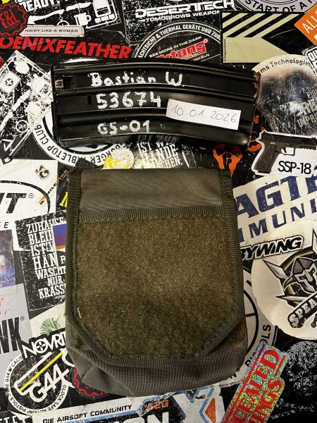 Zentauron Kommandeur Admin Pouch Steingrau Oliv