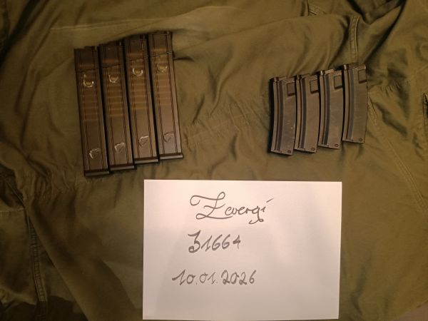 Verschiedene MP5-Magazine