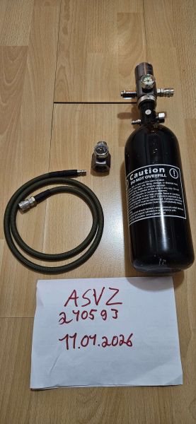 HPA Flasche + Zubehör