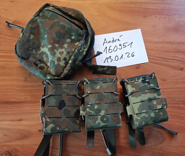 Claw Gear Flecktarn Pouches - auch Einzelverkauf