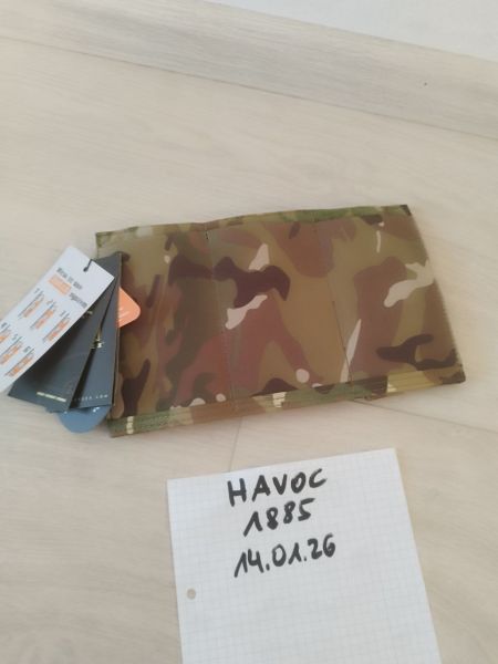 **NEU PEW Tactical Front Flap Frontplatte Plattenträger 3x M4 Mag Gummi Magazintasche Molle Multicam