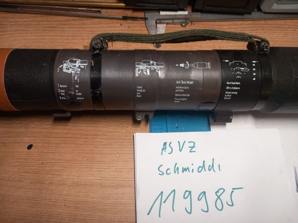 Panzerfaust 3 Rohr Deko original