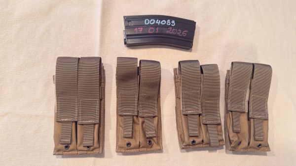 Lindnerhof MP5/MP7 Double Magpouch, 4 Stück