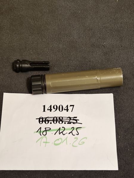 Dead Air Sandman Silencer Tracer ready