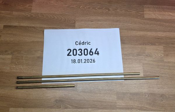 Innenlauf 509 440 200 Messing